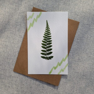 Pressed fern